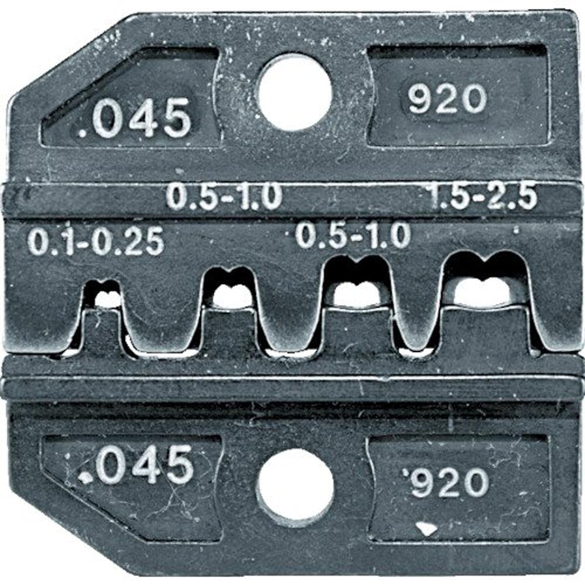 Rennsteig 624 045 3 0 "12.45" Crimping Die Set, Multi-Colour