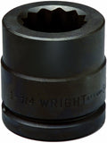 Wright Tool 1-3/4" - 1-1/2" Dr. 12 Pt. Impact Socket