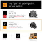 Tiger Tool Adapter 405 Bearing Race Set, Essential Adapter for Heavy Duty Bearing Race Starter Kit for Commercial Semi Trucks & Equipment, 10928