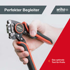 Wiha 45223 Crimpzange Aderendhülsen 0.08 up to 16mm², Red