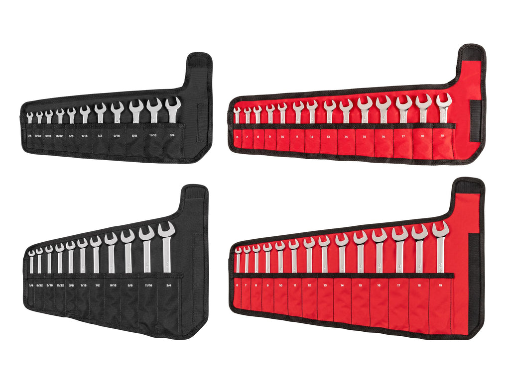 TEKTON Stubby and Standard Combination Wrench Set, 50-Piece | WCB94902