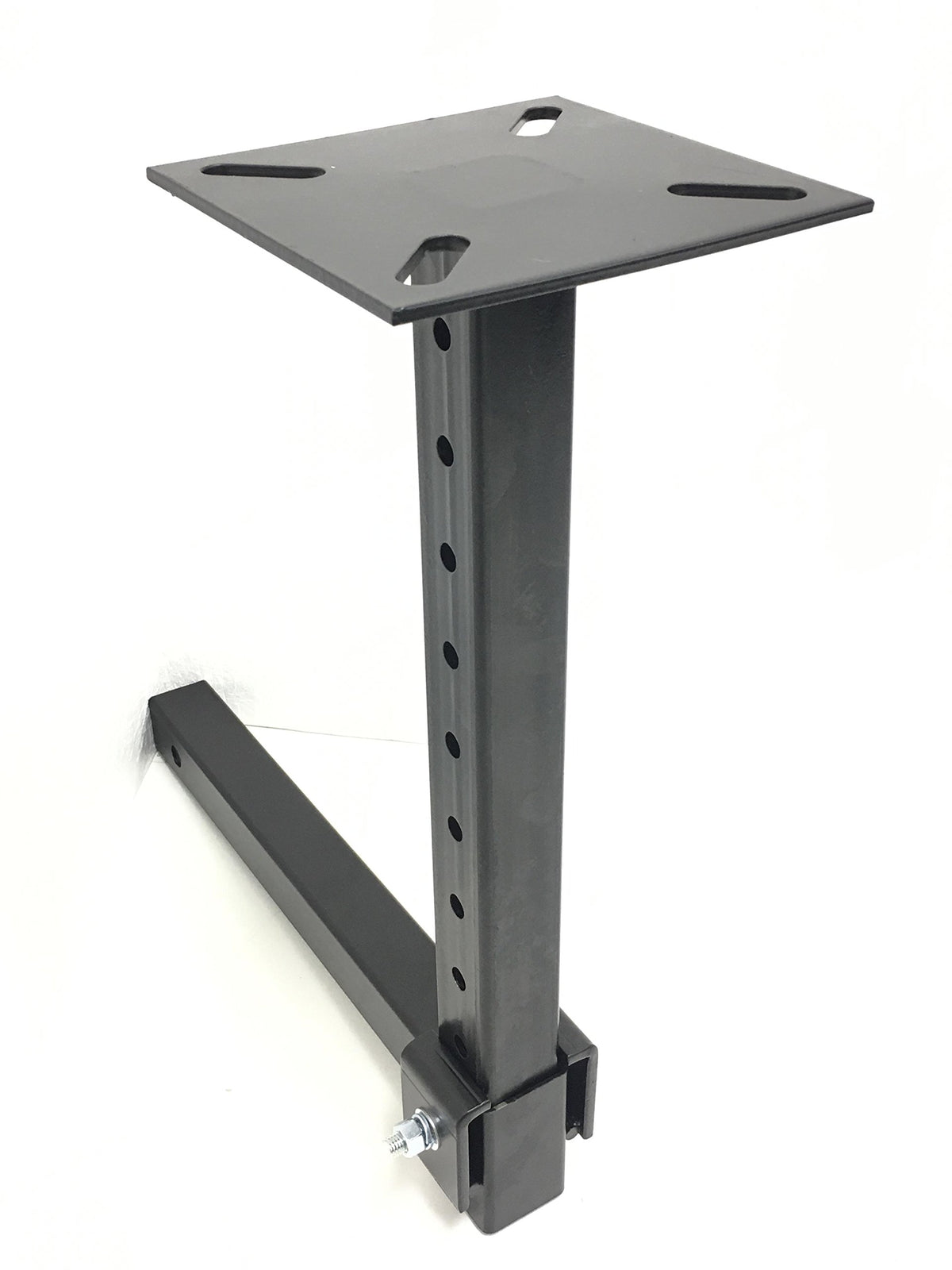 Wilton 674U Utility Bench Vise (4-1/2" Jaw Width) + MaxxHaul 80356 Hitch Mount Vise Plate/Holder (with Adjustable Height)