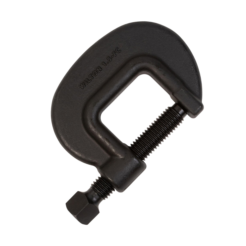 Wilton Brute Force C-Clamp, 5-3/8" Opening, 3-1/8" Throat, 23800 Lbs. Clamping Force (Model 5 F.C.) (Pack of 2)