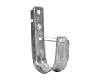 JONARD TOOLS JH21-100 1 5/16” Standard J Hook, Heavy Duty Metal Cable Hooks, Size 21, 100 Pack