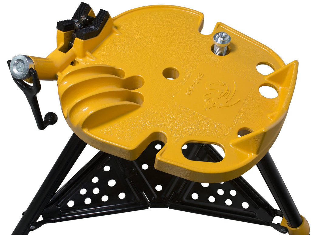 Steel Dragon Tools 12-R Manual Ratchet Pipe Threader Kit 418 Oiler 460 Chain Vise 2A Cutter