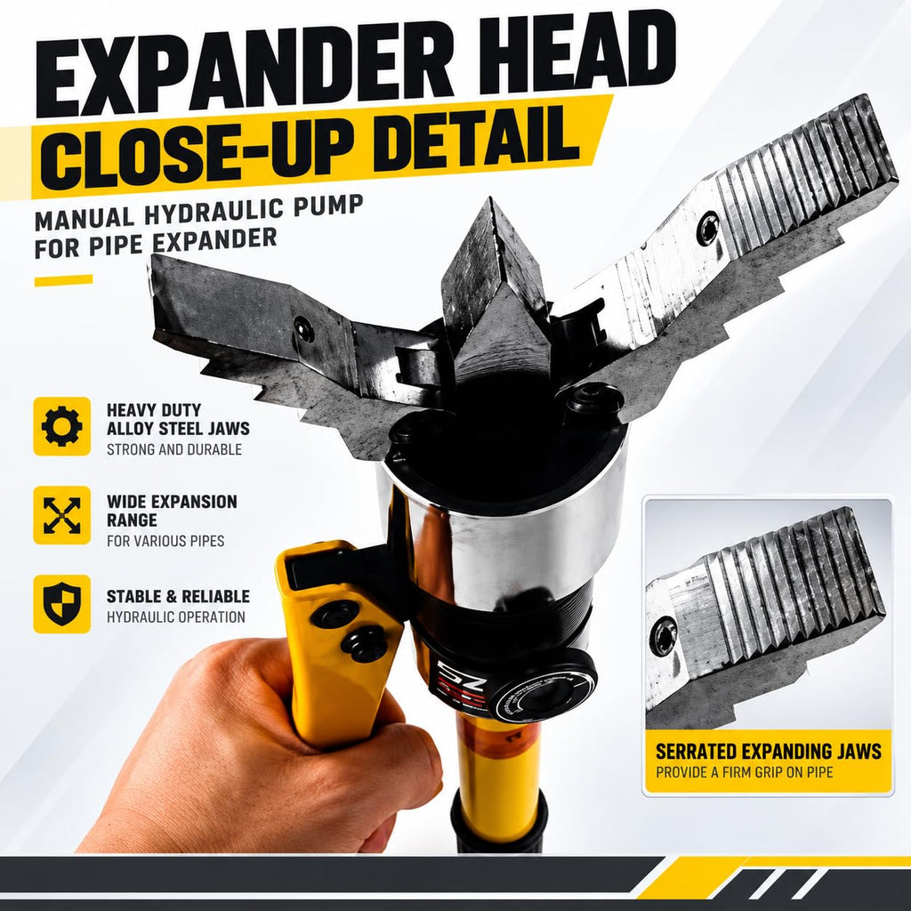 YQ-30 Hydraulic Spreader, Portable Manual Flange Splitter Expander Pliers, 8 Ton Spreader Force, Split Type