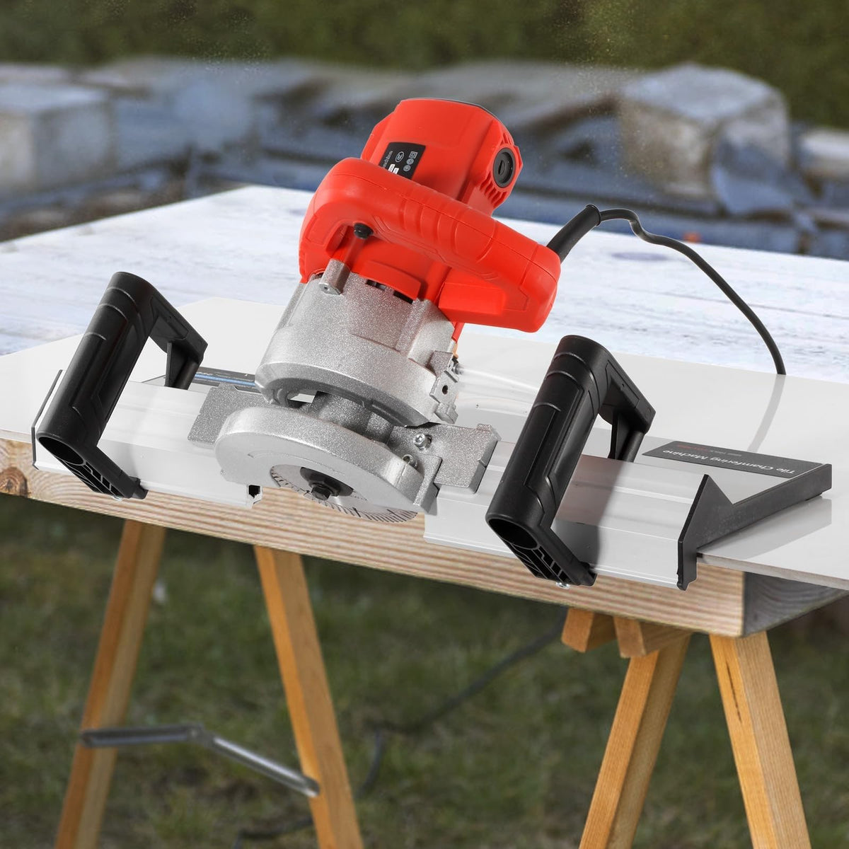 Tile Angle Cutting Machine,43 Degree Chamfering Tool, Electric Tile Bevel Cutter, for Ceramic Tile,Home Improvement