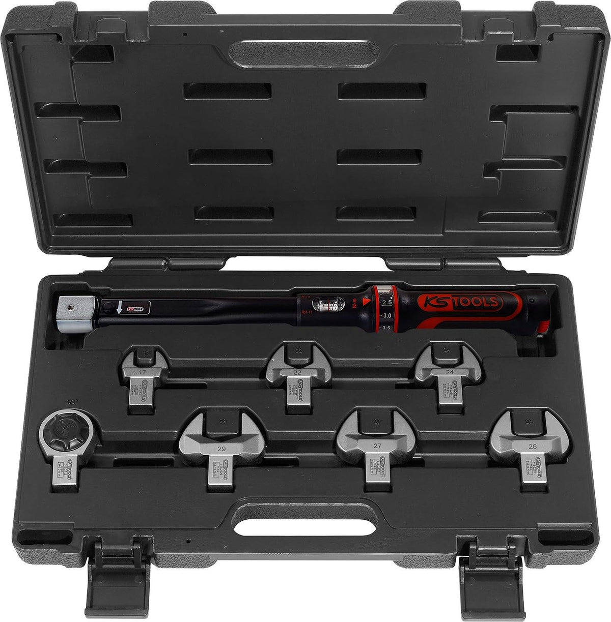 14x18mm Air Conditioning Torque Toolkit, 10-100 Nm, 8 pcs