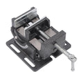 4 Inch Bench Vise, 90 Degree Tilting Angle Vice Crossed V Groove Removable Jaw Adjustable Table Vise Clamp, Tilting Angle Vise, Vice for Home Improvement