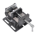 4 Inch Bench Vise, 90 Degree Tilting Angle Vice Crossed V Groove Removable Jaw Adjustable Table Vise Clamp, Tilting Angle Vise, Vice for Home Improvement