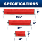MARSHALLTOWN ProSkim 3 Piece Drywall Tool Kit, Stainless Steel Blade