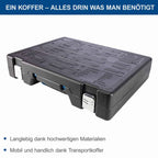 Scheppach Atelier Mobile TB217 | Tool Set | Tool Case | Socket Wrench Set | 217 Pieces | Neat and Convenient | Chrome Vanadium Steel