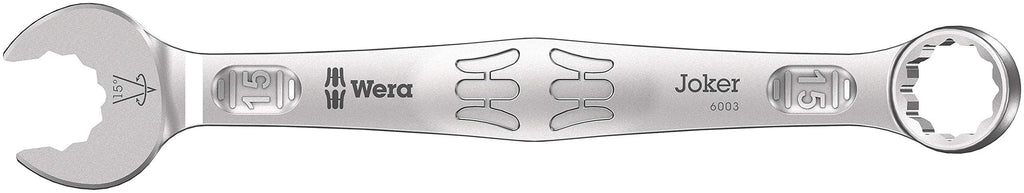 WERA - 05020233001-9640 Magnetic Rail 6003 Joker 1 Ring Spanner Set, 11 Pieces