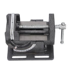 4 Inch Bench Vise, 90 Degree Tilting Angle Vice Crossed V Groove Removable Jaw Adjustable Table Vise Clamp, Tilting Angle Vise, Vice for Home Improvement