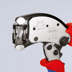KNIPEX Tools 97 53 19 KNIPEX Twistor® T Self-Adjusting Crimping Pliers for Wire Ferrules, 8"