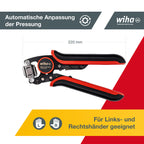 Wiha 45223 Crimpzange Aderendhülsen 0.08 up to 16mm², Red