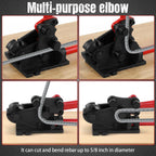 2 In 1 Rebar Shears And Bender For Construction Sites