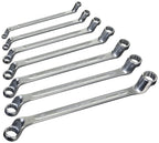 Stahwhile 96410407 Double Ended Ring Wrenches (Spanners) with Offset Heads, Made of Chrome Alloy Steel & Chrome Plated, Has Anti-Slip Drive, Suitable in Confined Spaces, Set of 10 (Metric) Wrenches