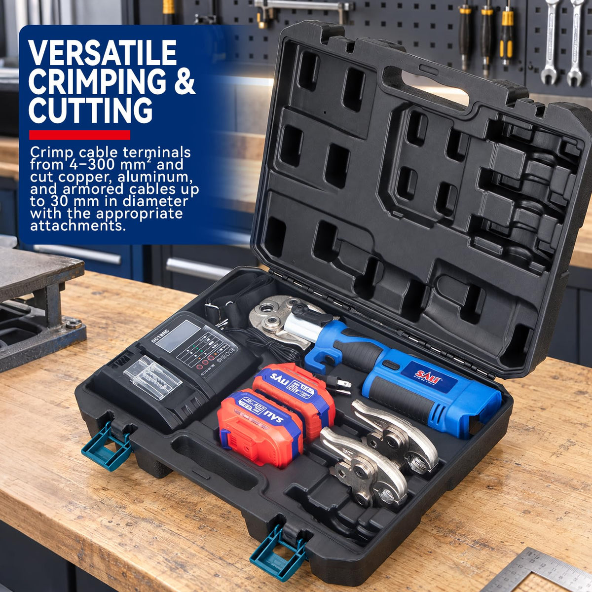 Propress Tool, 18V 4.0Ah Copper Pipe Crimping Tool with 32KN Output