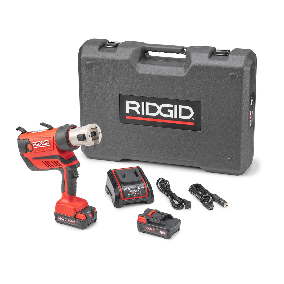 RIDGID 67063 RP 350 ProPress Pressing Tool and Battery Kit with ProPress Tool, 18-Volt Battery, Charger, and Case