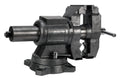 Performance Tool MV10 Hammer Tough 5-Inch Heavy-Duty Multi-Jaw Rotating Combination Pipe and Bench Vise with 360-Degree Swivel Base and Head