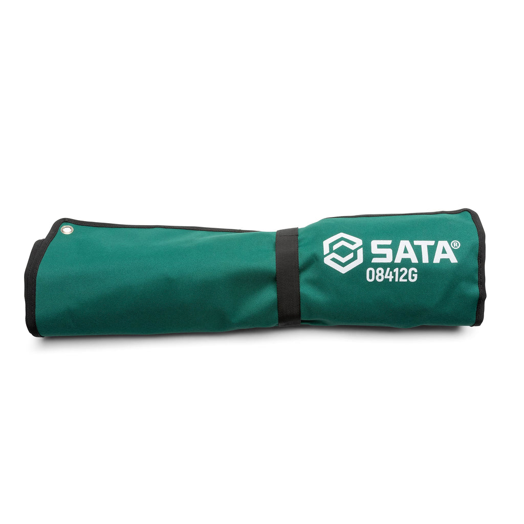 SATA 19 Piece 12 Point Combination Wrench Set | SAE sizes 1/4" to 1-1/4" | Off Corner Loading | ST08412G