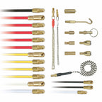 Super Rod CRSK12 12m 36ft Installation Kit with 13 Cable Handling Attachments
