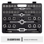 Metric & SAE 261 Piece HSS Drill Thread Repair Kit & 110 Piece Tap & Die Tool Set Bundle - THREAD261-110MM