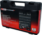 KS TOOLS 3/8" CHROMEplus Socket Set, 61 pcs