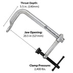 Strong Hand Tools Sliding Arm Clamp - 20.5in., Model# UM205