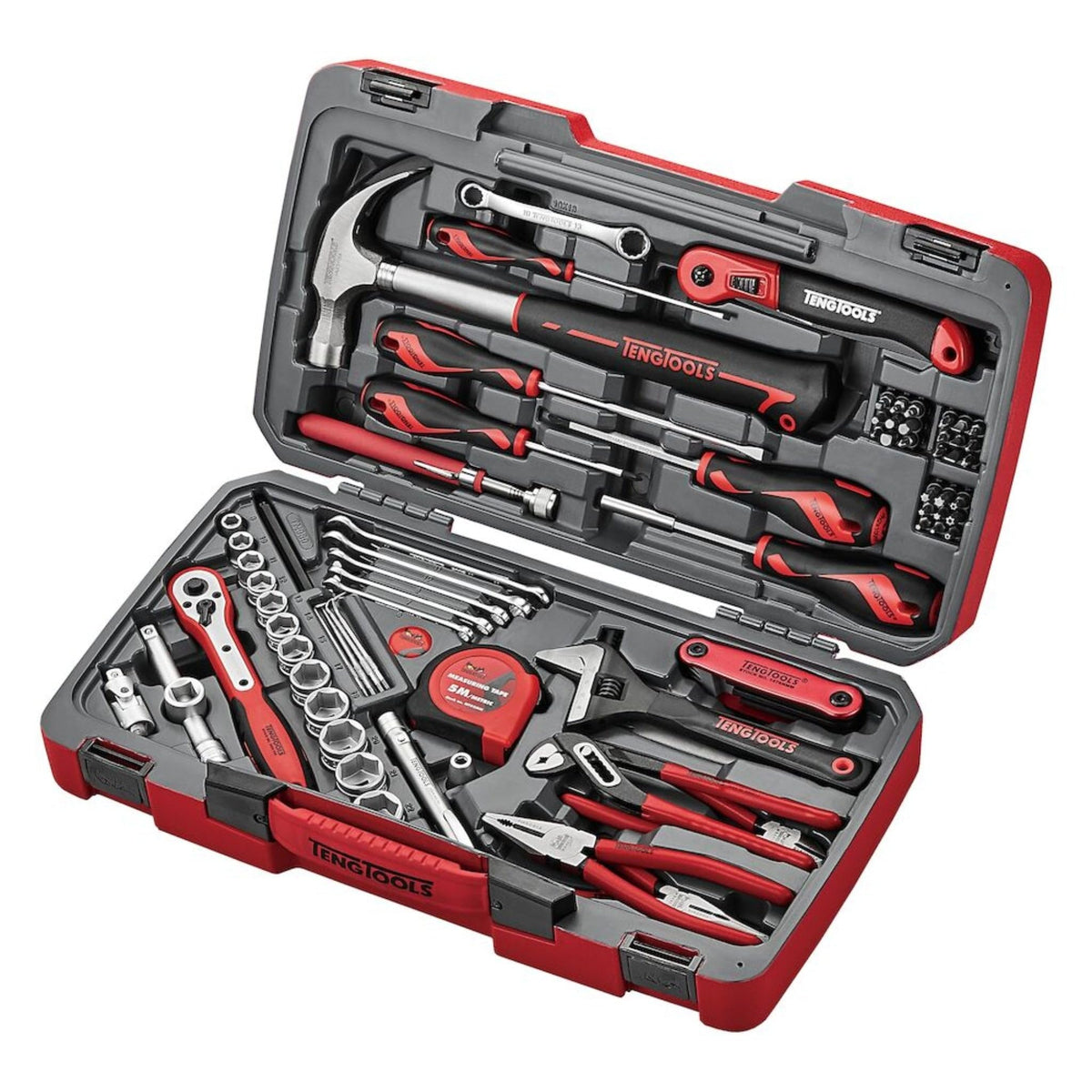 Teng Tools MECCA PRO 3/8 Drive Socket Set 80 Piece Chrome Vanadium - TM080