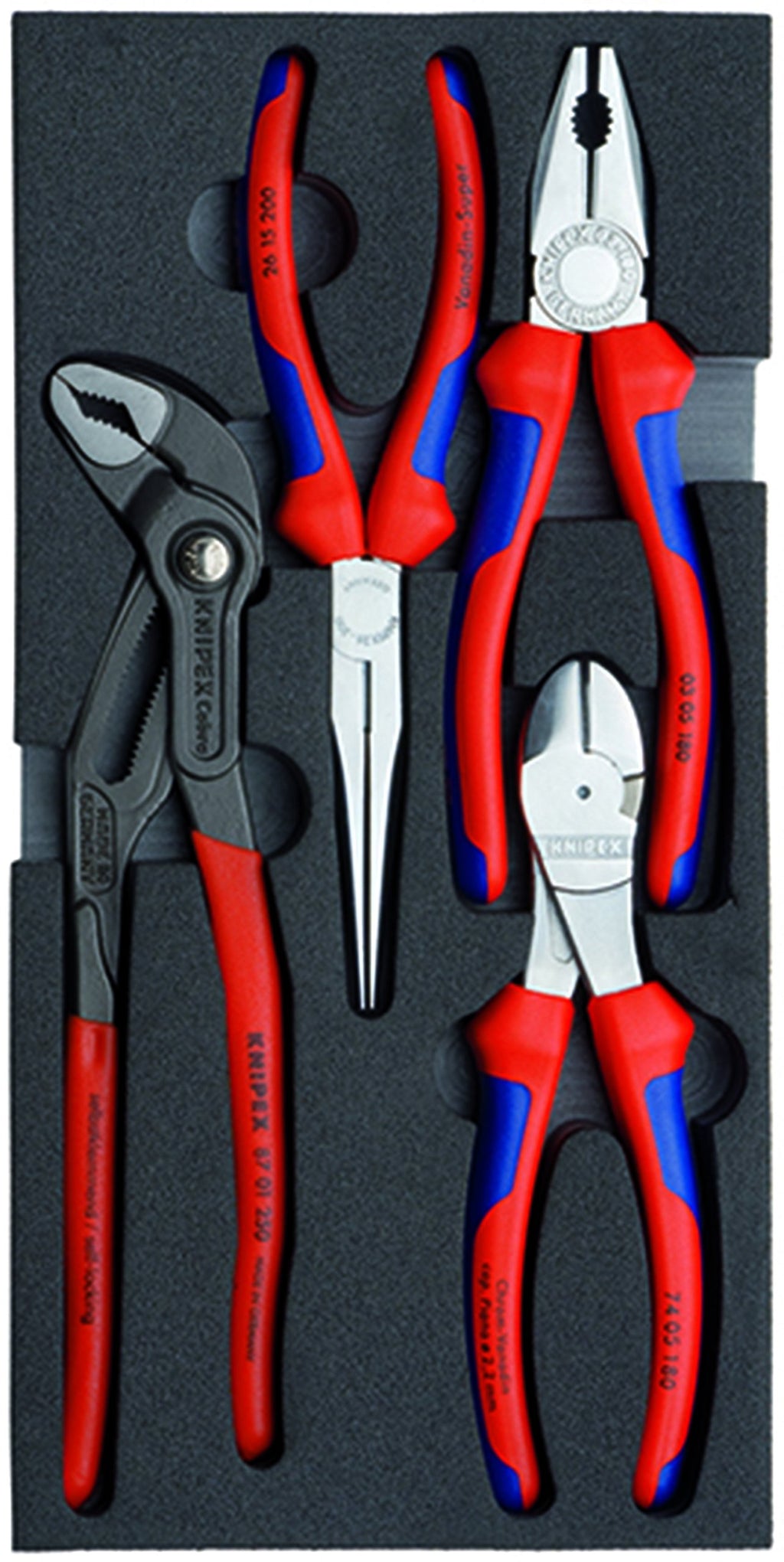 Knipex 00 20 01 V01 Basic Pliers Set (4 Piece)