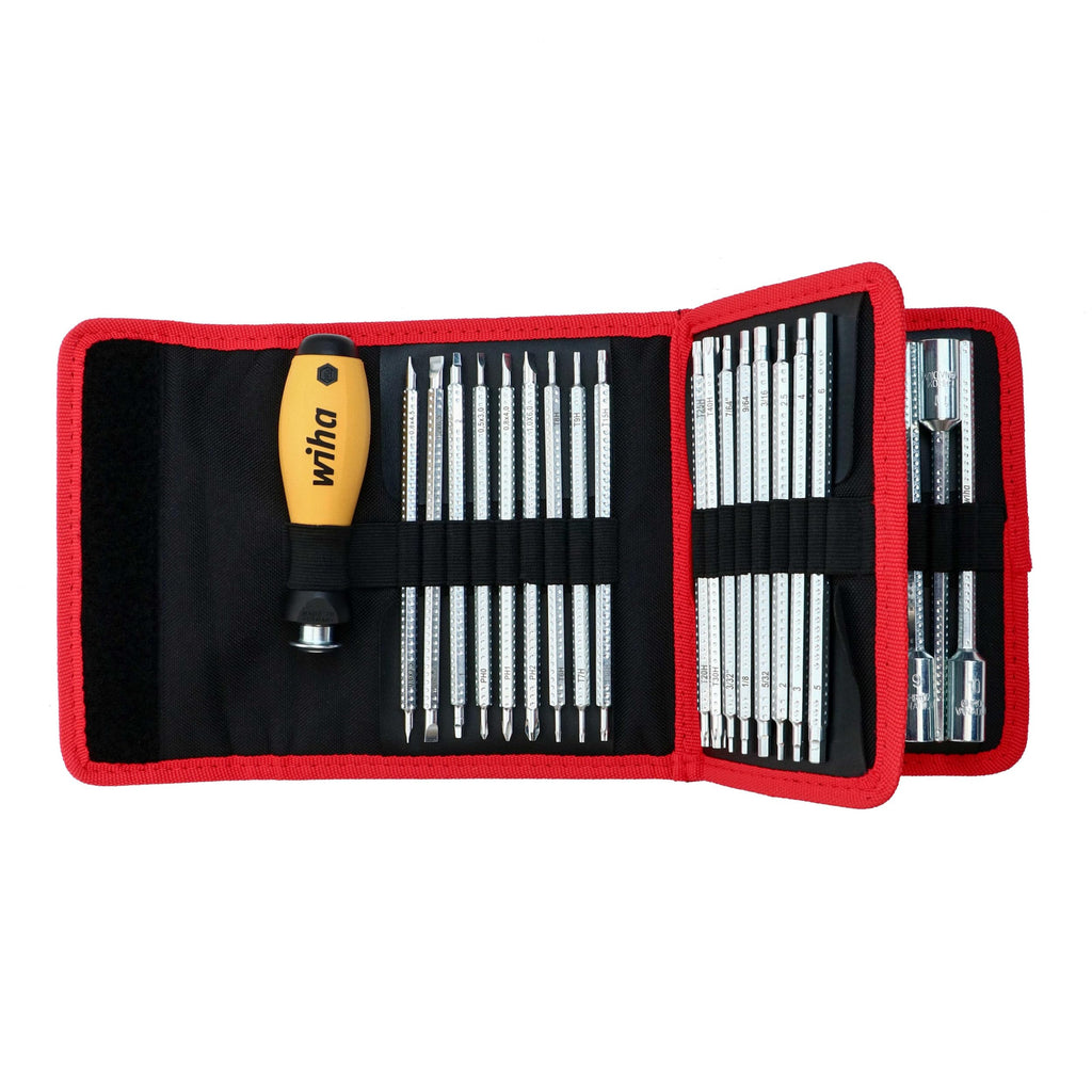 Wiha 28188 Drive-Loc VI Wallet Set, 32 Piece