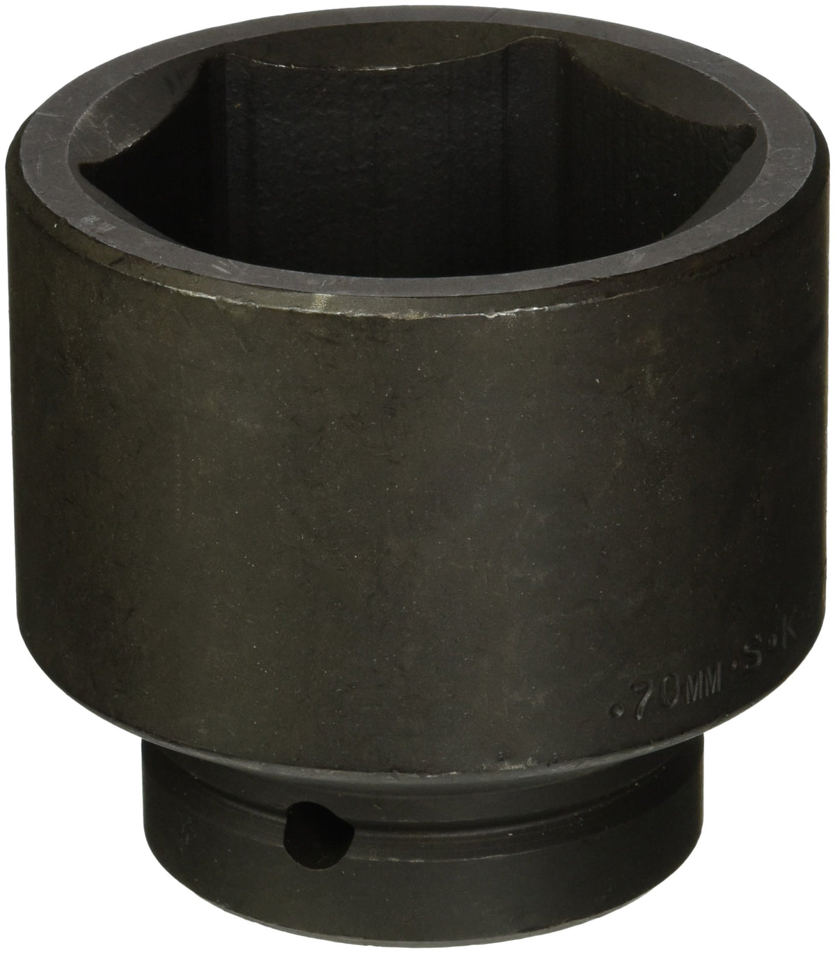 SK Hand Tool 85770S 1-Inch Drive Standard Impact Socket, 70mm