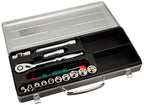Kyoto Machine Tools (KTC) Socket Wrench Set, TB410, Insertion Angle: 0.5 inches (12.7 mm), 14 Pieces, 1 Set