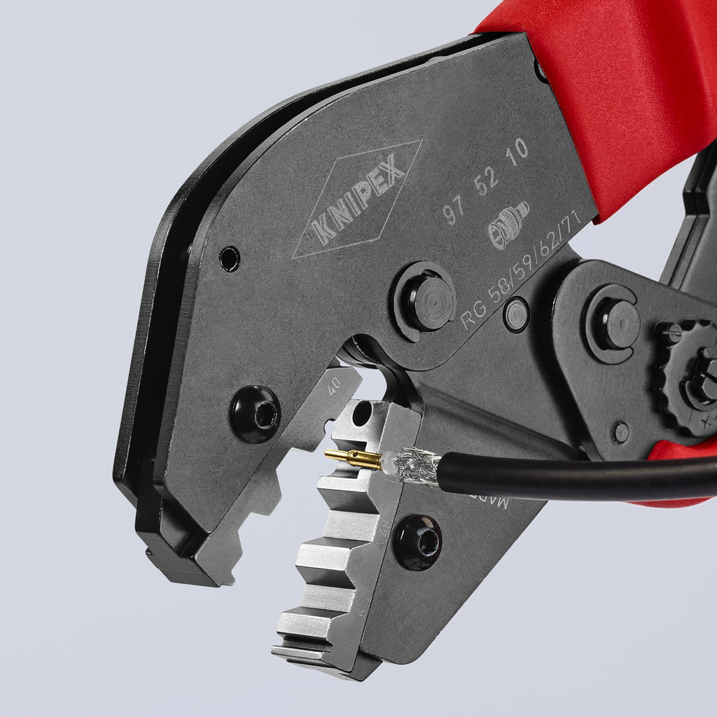 KNIPEX 97 52 10 3-Position Contact Crimping Pliers