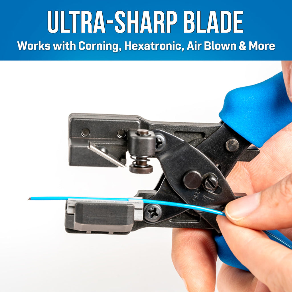 Jonard Tools CSHP-1123K Fiber Optic Cable Shaving Plier Kit, Buffer Tube Stripping Tool, 1.1–2.3 mm, Precision Midspan & Endspan Access Tool