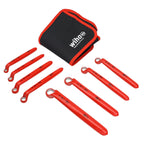 Wiha Insulated Box Wrench Set, 10 to 19mm, 8pc