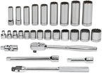Williams WSB-27F 27-Piece 3/8-Inch Drive Socket and Drive Tool Set