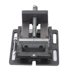 4 Inch Bench Vise, 90 Degree Tilting Angle Vice Crossed V Groove Removable Jaw Adjustable Table Vise Clamp, Tilting Angle Vise, Vice for Home Improvement
