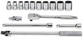 Williams WSS-15FTB 15-Piece 1/2-Inch Drive Socket and Drive Tool Set with Tool Box