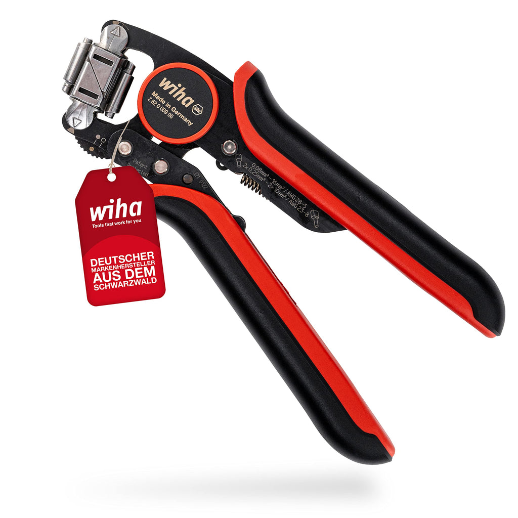 Wiha 45223 Crimpzange Aderendhülsen 0.08 up to 16mm², Red