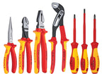 Knipex 7-Piece 1000V Insulated Pliers, Cutters, and Screwdriver Set | KNIPEX 3 Piece Multi-Component Cobra Set