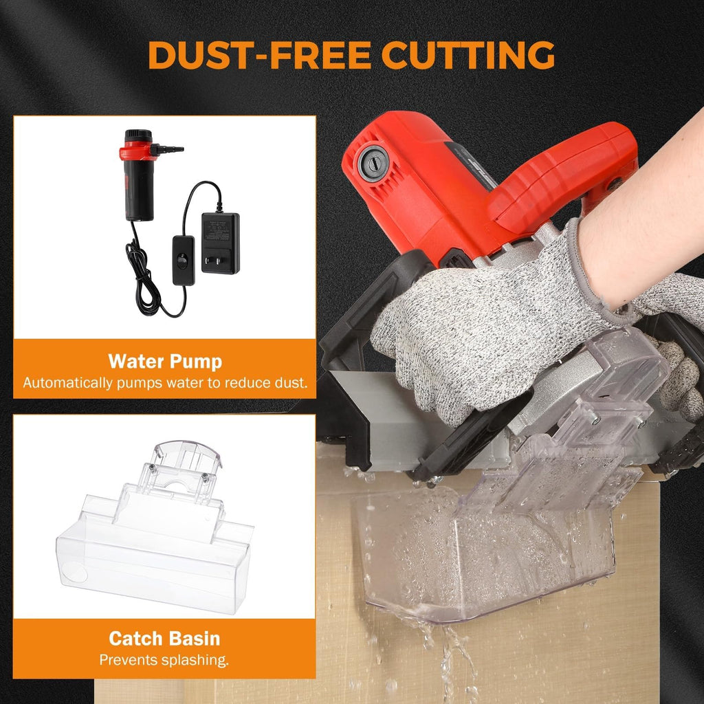 Tile Angle Cutting Machine,43 Degree Chamfering Tool, Electric Tile Bevel Cutter, for Ceramic Tile,Home Improvement