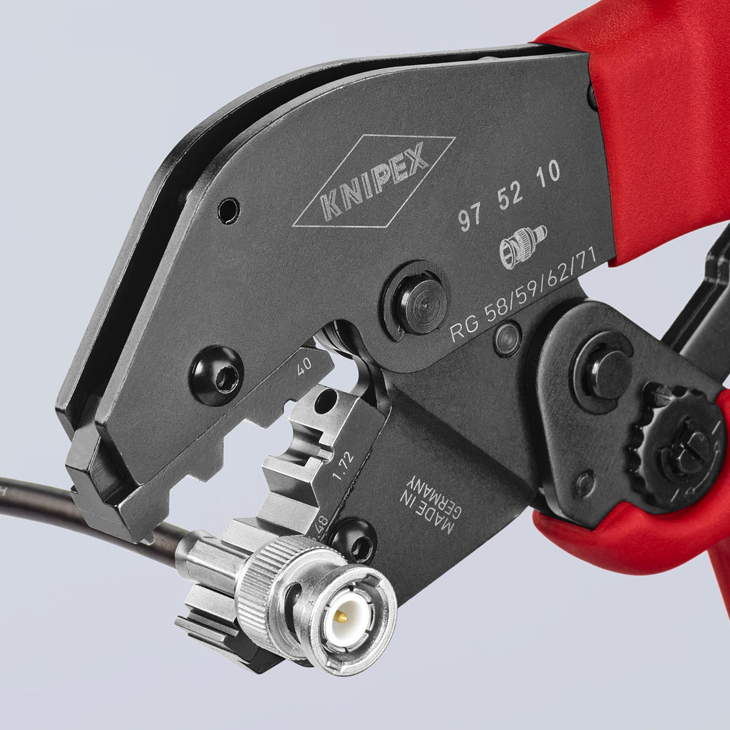 KNIPEX 97 52 10 3-Position Contact Crimping Pliers