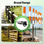 38CC T Pile Driver, 4-Stroke Gasoline Pile Driver Hammer, Construction Base Pile Driver, Portable Orchard Pile Driver, Guardrail/Triangular Steel Pile Driver Single Cylinder Air Cooling 7500r/min