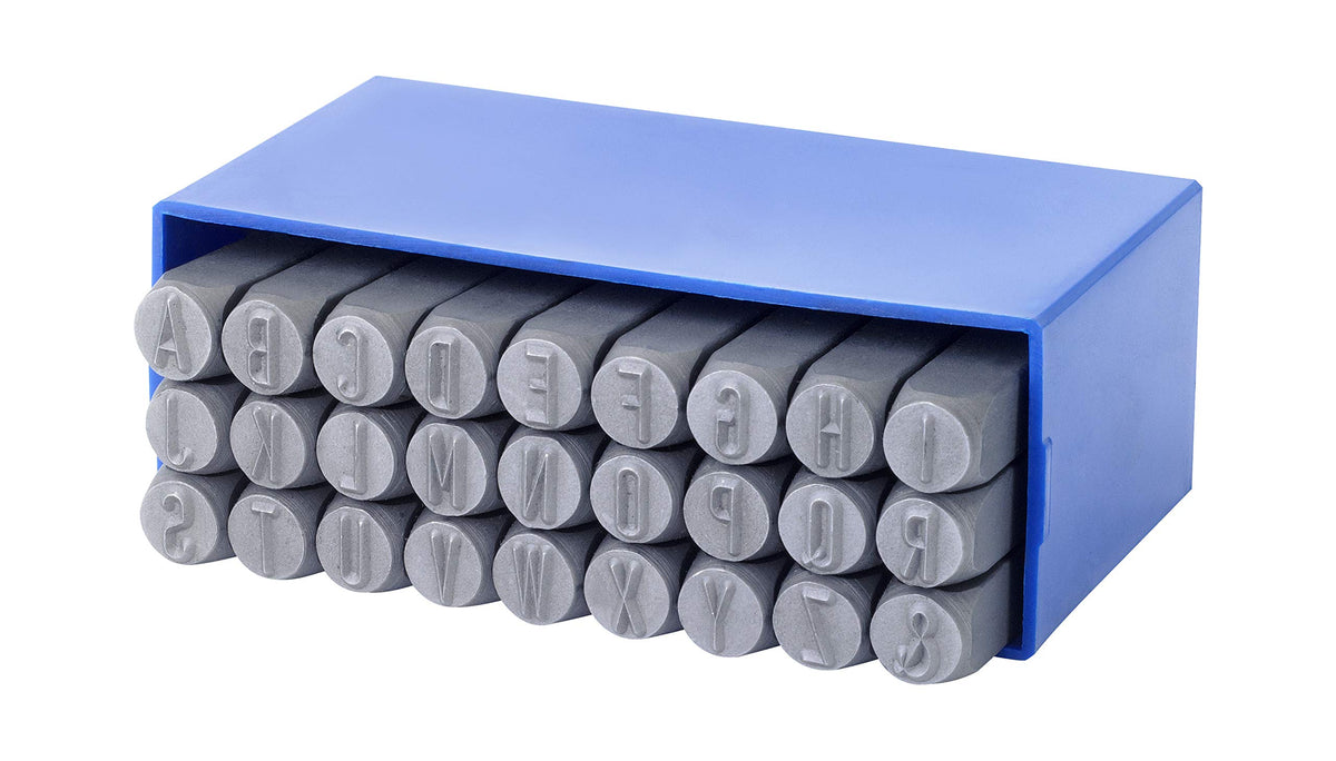 Sr-Number Punch and letters (Combination), and 0-9 A-Z &8 MM