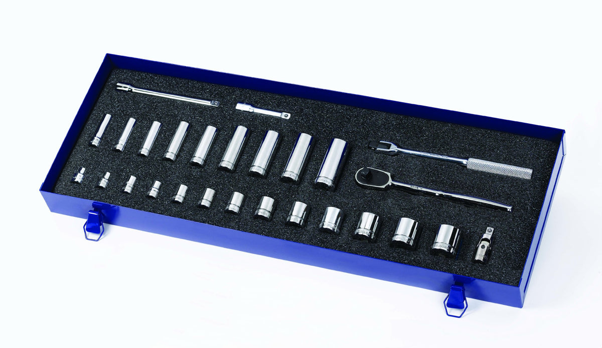 Williams WSB-27F 27-Piece 3/8-Inch Drive Socket and Drive Tool Set