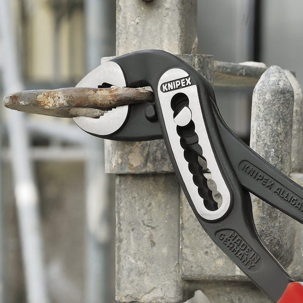 KNIPEX - 00 20 07 US1 Tools - 3 Piece Alligator Pliers Set (7, 10, & 12) (002007US1) & 72 8 Forged Wire Stripper, 8-Inch