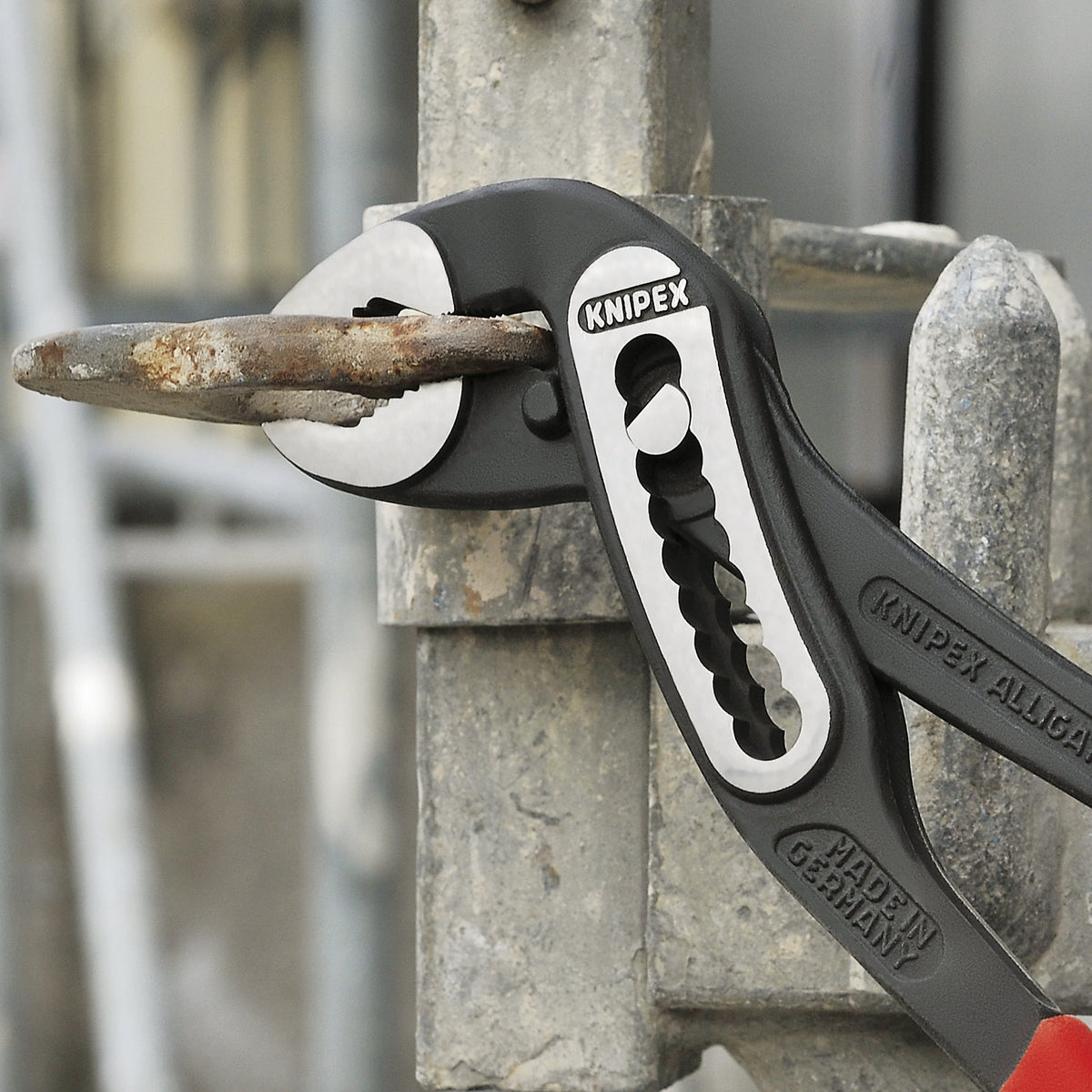KNIPEX - 00 20 07 US1 Tools - 3 Piece Alligator Pliers Set (7, 10, & 12) (002007US1) & 72 8 Forged Wire Stripper, 8-Inch